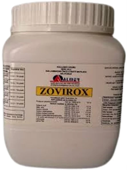 Zovirox 1 Kg Dezenfaktan ( Bina , İmalathane ,Kesimhane ,Klinik Hayvan Barınakları ,Kuluçkahaneler de Yer ve Yüzey Dezenfektanı) - 3