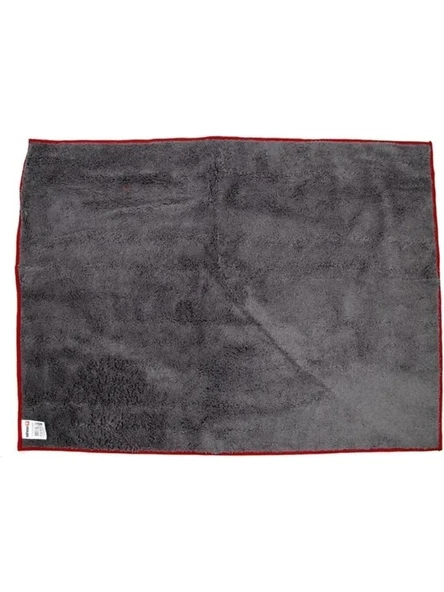 Mikrofiber Süper Emici Araç Kurulama Bezi Gri 50x70 - Resim 4