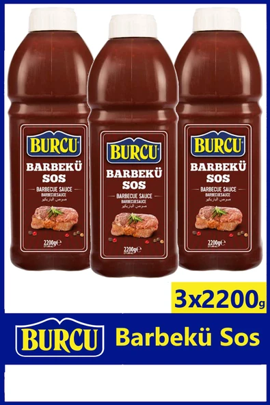 Burcu Barbekü Sos 2200 gr x 3 Adet ürün görseli 1