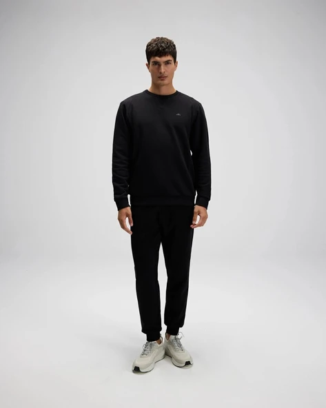 Ellesse EM282-1-BK Erkek Siyah Sweat ürün görseli 1