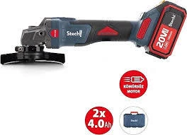 STECH SX44 CİFT AKÜLÜ 4AH AVUÇ TAŞLAMA MAKİNESİ ürün görseli 1