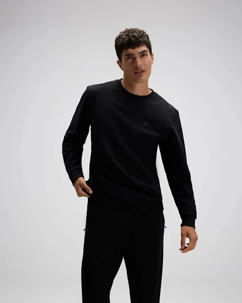 Ellesse EM282-1-BK Erkek Siyah Sweat - Resim 5