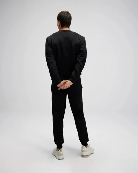 Ellesse EM282-1-BK Erkek Siyah Sweat - Resim 9