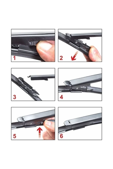 Rbw 90801 Bmw 1 Serisi Cabrio (e88) 2008-2014 Ön Silecek Takımı - Resim 3