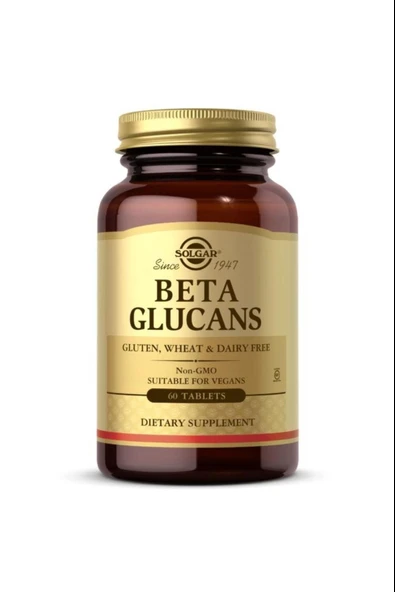 Solgar Beta 1.3 Glucans 60 tb + Solgar Ester-C Plus 500 mg 50 Kapsül - Resim 3