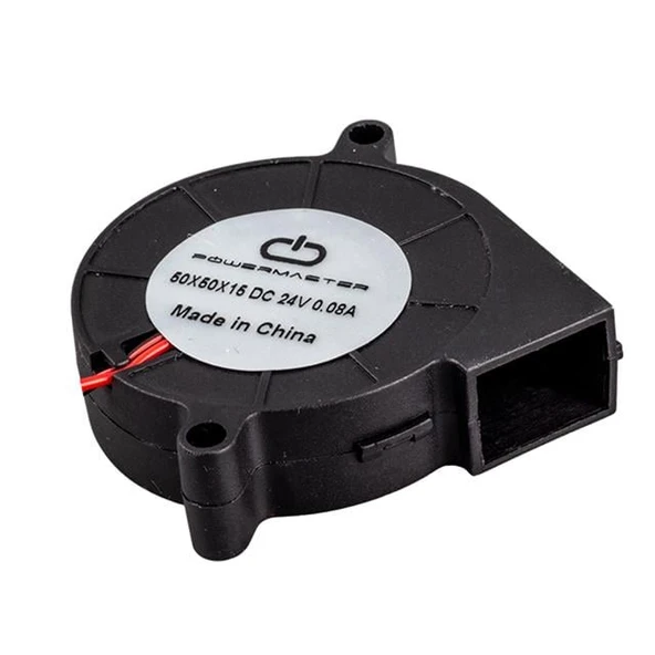 Powermaster 50X50x15mm DC 24 Volt 0.08 Salyangoz Fan IC-217A - Resim 3