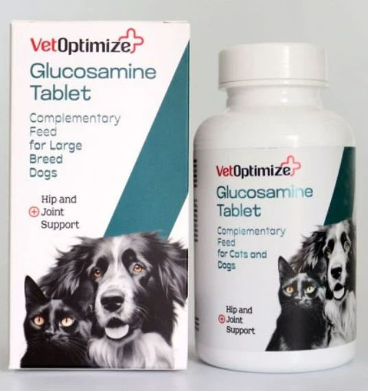 VetOptimize Glucosamine (Kedi ve Köpekler İçin Eklem Desteği) 60 Tablet ürün görseli 1