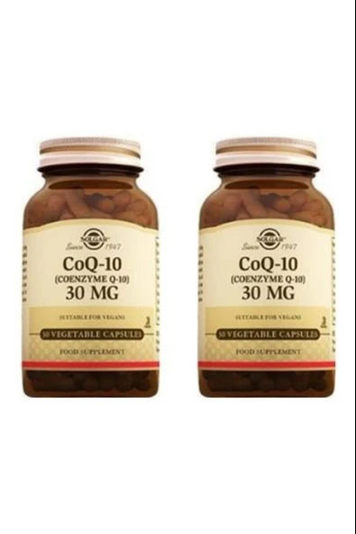 Solgar Coenzyme Q-10 30 mg 30 Kapsül 2 Adet ürün görseli