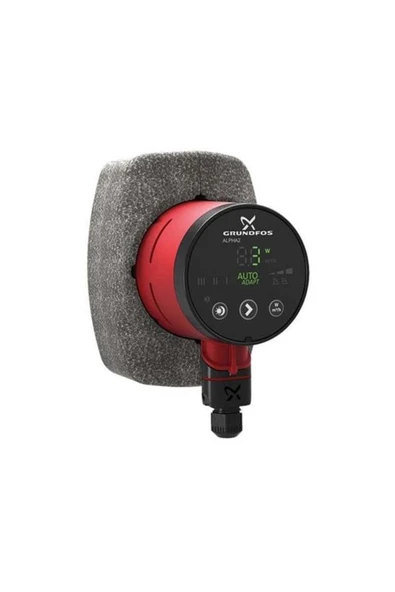 Grundfos ALPHA2 25-40(130 mm) 18-25.000 Kazan İçin Frekans Konvertörlü Sirkülasyon Pompası 4mss 2.6m ürün görseli 1