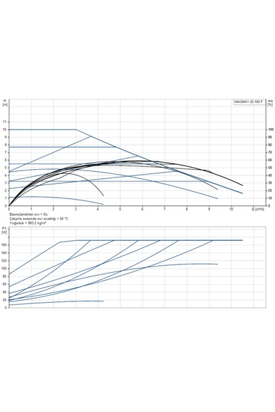 Grundfos MAGNA1 32-100 F 220 99221237 - Resim 2