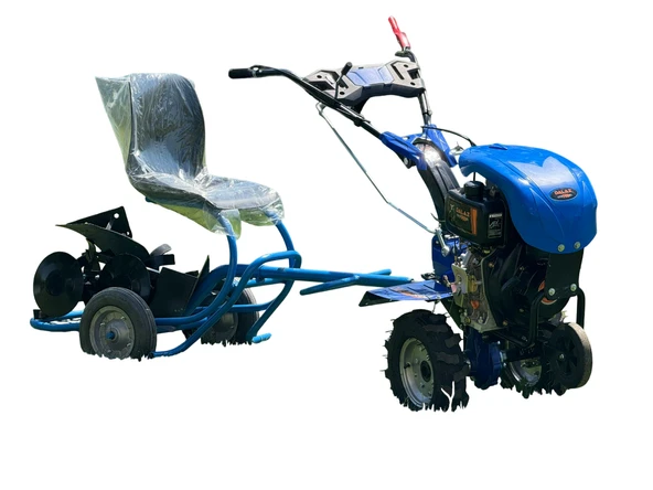 DALAZ TURBO 930-D PRO DİZEL ÇAPA MAKİNASI 70, BEYGİR DÖKÜMGÖVDE 24X BIÇAKLI,4 VİTES FULL SET 8 PARÇA - Resim 2