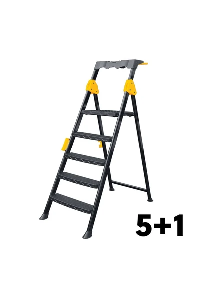 5+1 BASAMAKLI METAL MERDİVEN (PROSTEP) – SGS1175 ürün görseli 1