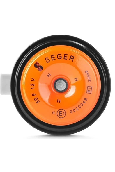 Seger DİDİT KORNA İNCE SES TURUNCU (HIGH) 12V BÜYÜK BOY ürün görseli 1