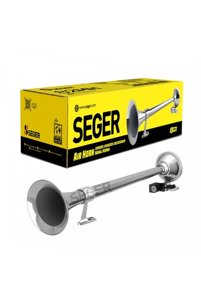 Seger -82mh Marin Havalı Korna 12v, Krom Borulu ürün görseli 1