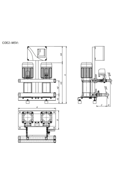 Wilo Coe2-msv 410 - Resim 3