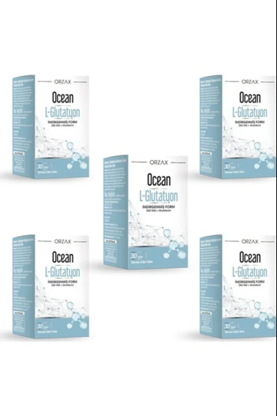 Ocean L-Glutatyon 250 mg 30 Tablet 5 Adet ürün görseli