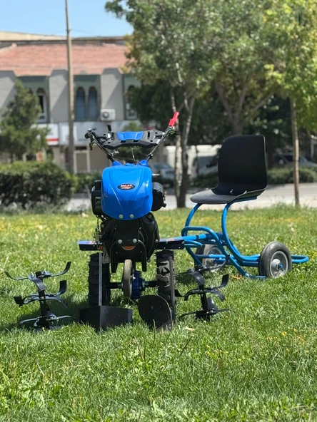 DALAZ 7,5 HP DİZEL ÇAPA MAKİNASI TAKIM, ÇELİK DÖKÜM GÖVDELİ,YERLİ,OTOMATİK 4 VİTESLİ,BORÇELİĞİ BIÇAK - Resim 3