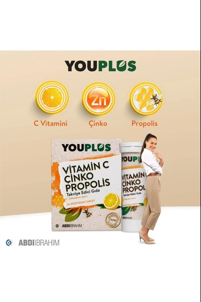 Youplus 20 Efervesan Tablet 4 Adet - Resim 7