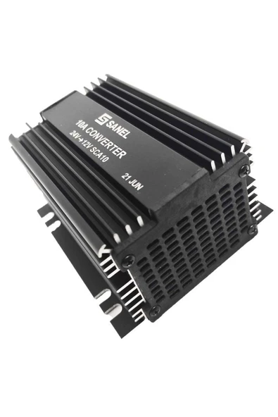 Sanel Konvertör 10 Amper 24v 12v Voltaj Düşürücü Sca10 - Resim 3