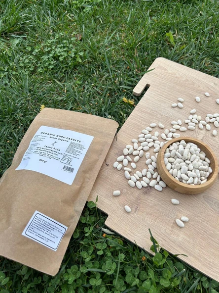 Organik Sertifikalı Bakliyat Seti (Kırmızı Mercimek, Yeşil Mercimek, Kuru Fasulye, Nohut, Pirinç, Burgu Makarna) - Resim 5