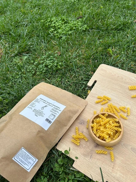 Organik Sertifikalı Bakliyat Seti (Kırmızı Mercimek, Yeşil Mercimek, Kuru Fasulye, Nohut, Pirinç, Burgu Makarna) - Resim 3