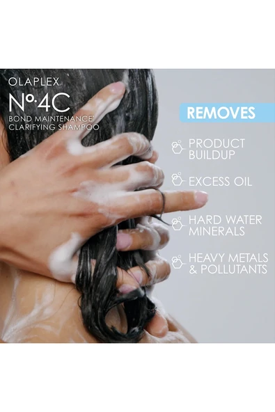 No. 4C Clarifying Shampoo Yoğun Arındırıcı Şampuan 250 ml Vegan Hacim Verici - Resim 7