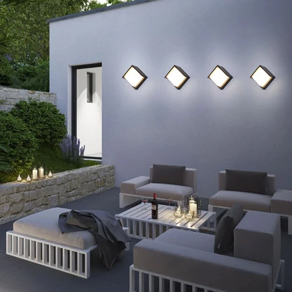 Cata CT-7074 12W 3200K Günışığı Sıva Üstü LED Aplik - Resim 4