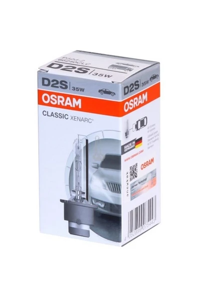 Osram 12v-85v Xenon Ampul D2s 35w 4300k ürün görseli 1