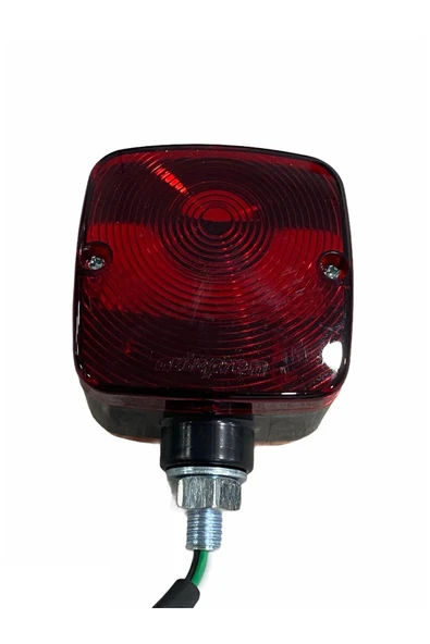 ÇERAY Stop-sinyal Lambası Sarı-kırmızı (ÇİFT TARAFLI) (80*80) - Resim 2