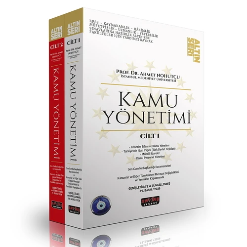 Kamu Yönetimi Konu Anlatımı Altın Seri - Ahmet Nohutçu 2026 ürün görseli 1