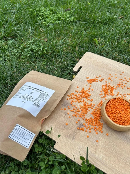 Organik Sertifikalı Bakliyat Seti (Kırmızı Mercimek, Yeşil Mercimek, Kuru Fasulye, Nohut, Pirinç, Burgu Makarna) - Resim 4