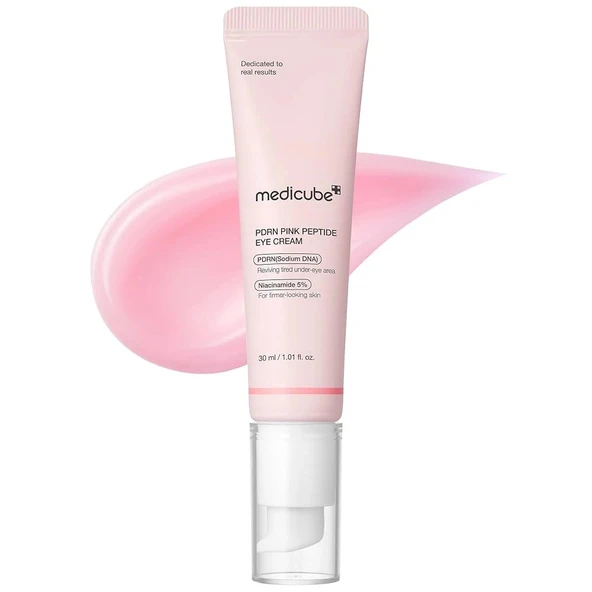 medicube - PDRN Pink Peptide Eye Cream(Koyu Halka ve Kırışıklık Karşıtı Göz Kremi) ürün görseli 1