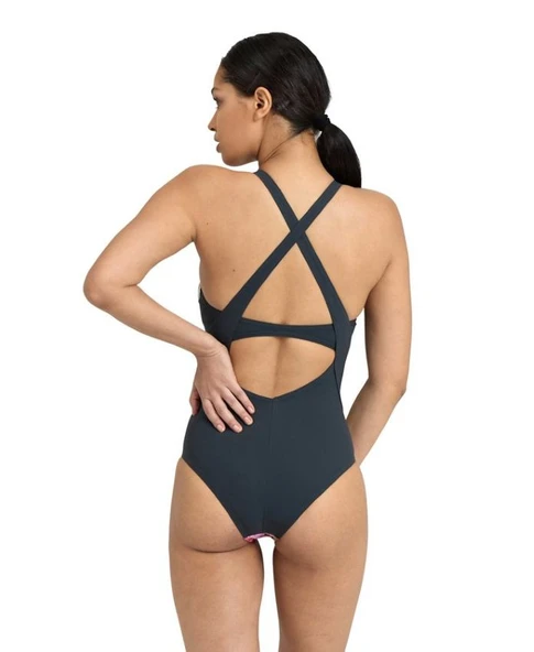 Arena Womens Bodylift Swimsuit Paola Cradle Back Kadın Yüzücü Mayosu 006048510 - Resim 2
