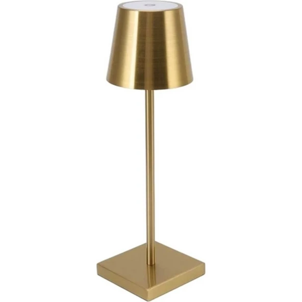 Cata Istanbul Masa Lambası Gold Renk Ct-8437 Uzunluk Ayarlı Tek Anahtarla 3 Renk ürün görseli