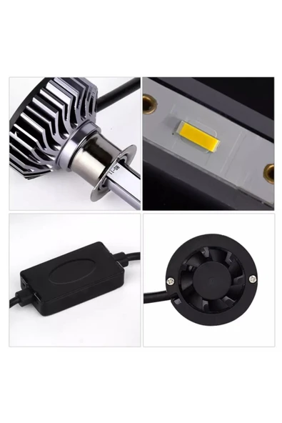 Forza Hb4 9006 Cree (csp) Led Xenon Takımı **yeni Nesil Mini** (canbus) - Resim 3