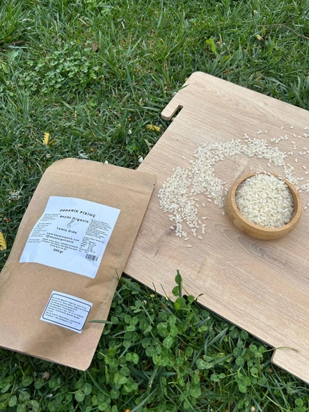 Organik Sertifikalı Bakliyat Seti (Kırmızı Mercimek, Yeşil Mercimek, Kuru Fasulye, Nohut, Pirinç, Burgu Makarna) - Resim 6