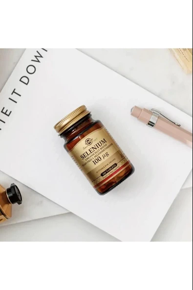 Solgar Selenium 100 mcg 100 Tablet 2 Adet - Resim 2