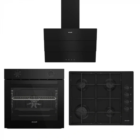 Arçelik Yeni Klasik Siyah Set ürün görseli 1