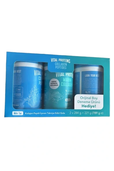 Vitalproteins Collagen Peptides 3 al 2 öde ürün görseli 1