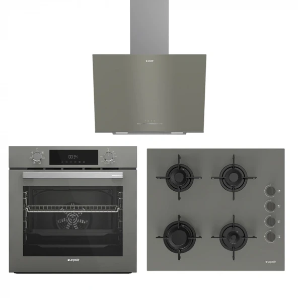 Arçelik Yeni Gri Avantaj Ankastre Çeyiz Seti ürün görseli 1