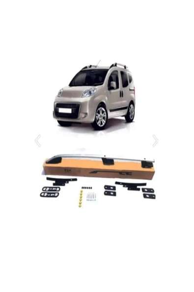 ROAL TUNİNG 2008+ ÜZERİ UYUMLU FİAT FİORİNO V2 SERİSİ SPORT TAVAN ÇITASI GRİ ürün görseli