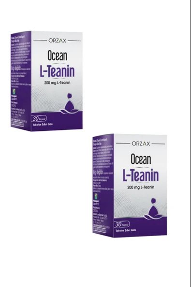 Ocean L-Teanin 200 mg 30 Kapsül 2 Adet ürün görseli