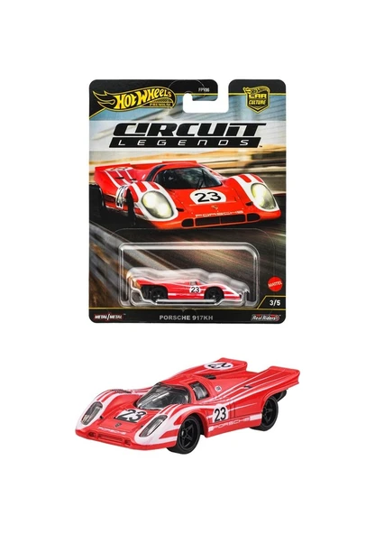 Hot Wheels Premium Cırcuit Legends Porsche 917KH FPY86 JBK63 - Resim 3