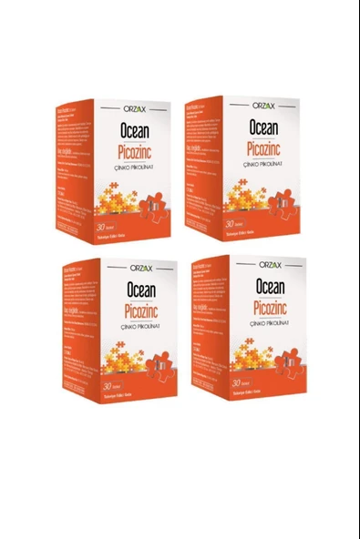 Ocean Picozinc 30 Tablet 4 Adet ürün görseli