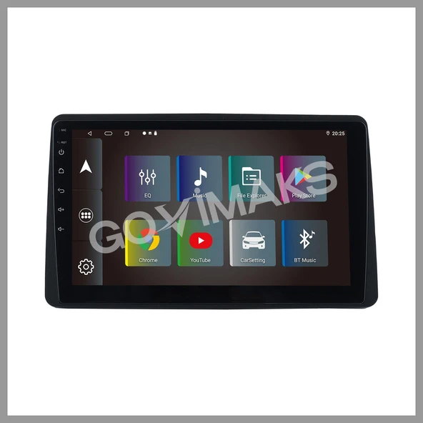 DACIA DUSTER 2018-2023 UYUMLU 2 GB RAM 32 GB HAFIZA ANDROID MULTIMEDIA TEYP - Resim 3