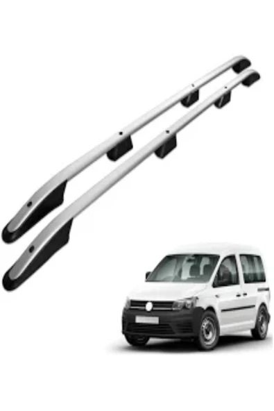 ROAL TUNİNG 2005-2020 UYUMLU VOLKSWAGEN CADDY MAXİ TAVAN ÇITASI GRİ ürün görseli