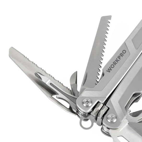 WORKPRO WP382008 16 IN 1 Çok Fonksiyonlu Profesyonel Pense Seti + Taşıma Kılıfı - Resim 4