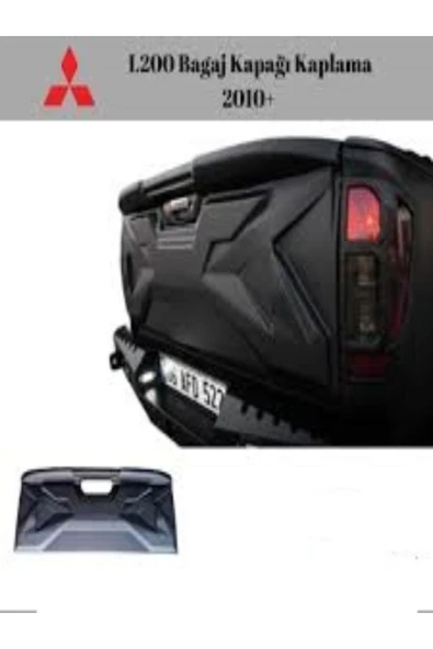 ROAL TUNİNG 2010-2014 ARASI UYUMLU MİTSUBİSHİ L200 ARKA KAPAK KORUMA KAPLAMA DODİK ürün görseli