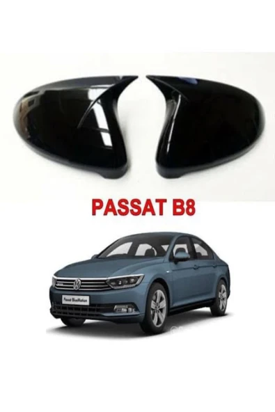 ROAL TUNİNG Passat B8 2015+ Uyumlu Yarasa Ayna Kapak ürün görseli