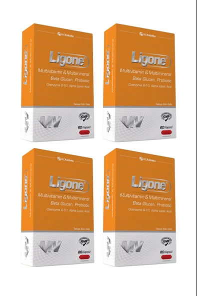Ligone Multivitamin 60 Kapsül 4 Adet ürün görseli